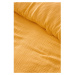 Žltý mušelínový pléd 170x250 cm Muslin – Mijolnir