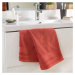 Froté bavlnený uterák v tehlovej farbe 50x90 cm Tendresse – douceur d'intérieur