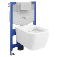 Mexen Fenix XS-F, podomietkový modul a závesné WC Margo, biela, 6803342XX00