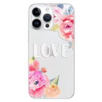 Odolné silikónové puzdro iSaprio - Love - iPhone 15 Pro Max