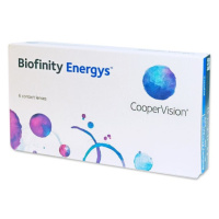 COOPERVISION Biofinity Energys mesačné šošovky 6 kusov, Počet dioptrií: -0,75, Počet ks: 6 ks, P