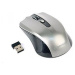 GEMBIRD myš MUSW-4B-04-BG, čierno-šedá, bezdrôtová, USB nano receiver