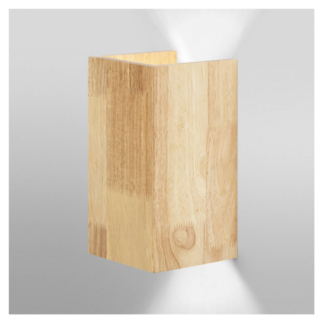 LEDVANCE SMART+ WiFi Orbis Wall Wood, 21 x 11 cm