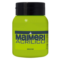 MAIMERI ACRILICO - Akrylové farby (320 - permanent yellowish green, 0,5 L)