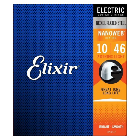 Elixir Electric 7-strunová gitara Nanoweb 12057 Light