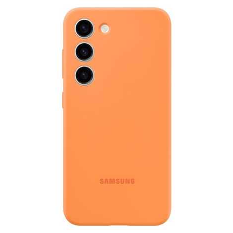 Samsung Silicone Case Galaxy S23 oranžová