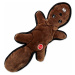 Hračka Dog Fantasy Recycled Toy veverička pískacia so šuštiacim chvostom 39cm