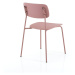 Ružové jedálenské stoličky v súprave 2 ks Primary - Tomasucci