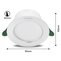 Philips Diamond Cut LED spot Ø9,5cm 360lm/2W 830