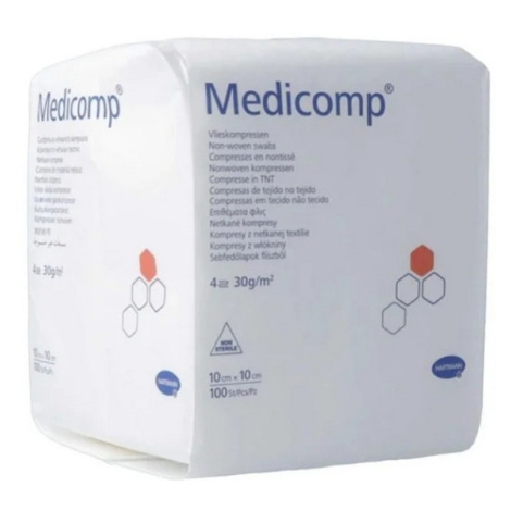 Kompres Medicomp nester.10x10cm/100ks 4218251 Hartmann