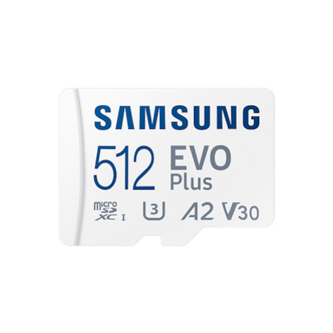 Pamäťová karta Samsung micro SDXC 512 GB EVO Plus + SD adaptér