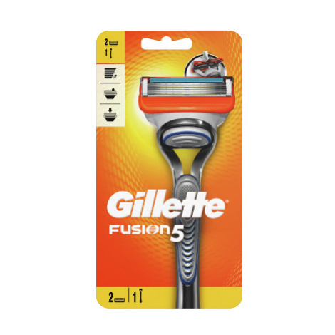 GILLETTE Fusion Strojček + 2 hlavice