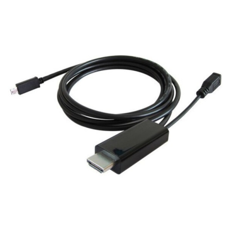 PremiumCord MHL 2.0 (micro USB/HDTV) adaptér kábel na HDMI 1,5m