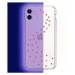 Swarovski kryt Milky Way Clear pre iPhone 11 - Neon Orange
