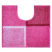GRUND DIVISO WC predložka s výrezom 50 × 60 cm, rosé