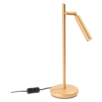 Stolová lampa v zlatej farbe (výška  43 cm) Fideus – Nice Lamps