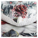 Vianočné posteľné obliečky SNOW z bavlneného saténu 220x200 cm, 70x80 cm/X2