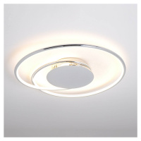 Lindby LED stropné svietidlo Joline, 46 cm, chrómová farba, kov