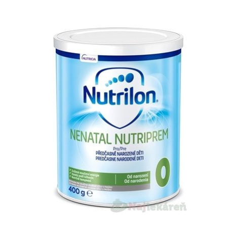 Nutrilon 0 NENATAL NUTRIPEM,špeciálna mliečna výživa (od narodenia), 400g