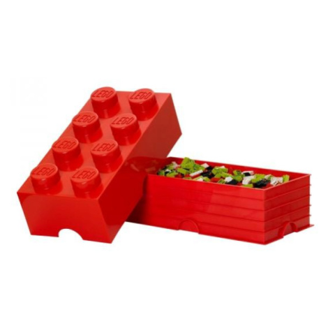 LEGO® úložný box 8 - červená 250 x 500 x 180 mm