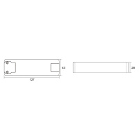 LED budič Basic, CC, V8-40-1 050 mA/40 V