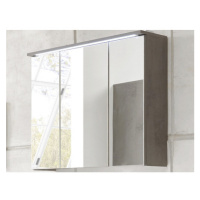 Kúpeľňová skrinka so zrkadlom Indiana, s osvetlením%