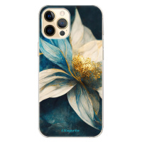 Odolné silikónové puzdro iSaprio - Blue Petals - iPhone 12 Pro