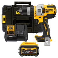 DEWALT 18V XR XRP Aku FLEXVOLT ADVANTAGE vŕtačka s príklepom, 1x 6,0 Ah FLEXVOLT DCD999T1-QW