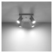 Biele bodové svietidlo 25x25 cm Toscana – Nice Lamps