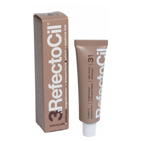 RefectoCil farba na riasy a obočie 15 ml – Svetlohnedá č. 3.1