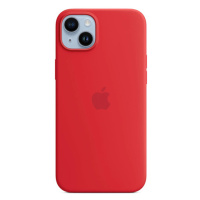 Apple iPhone 14 Plus Silicone Case with MagSafe - (PRODUCT)RED