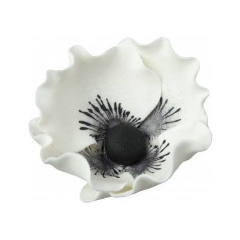 Dekorácia z cukrového maku 6ks8cm biely kvet - Dekor Pol - Dekor Pol