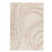 Oranžovo-krémový vlnený koberec 120x170 cm Abstract Swirl – Flair Rugs