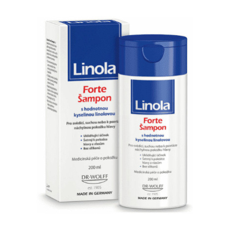 LINOLA Forte šampón na suchú a svrbivú pokožku hlavy s kyselinou linolovou 200 ml