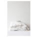Biela ľanová obliečka na perinu Linen Tales, 140 x 200 cm