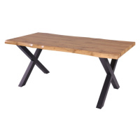 Sconto Jedálenský stôl ENRICO dub divoký/čierna