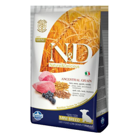 N&amp;D dog LG PUPPY MINI LAMB/BLUEBERRY - 2,5kg Natural&Delicious