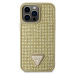 Guess Rhinestones Triangle Metal Logo Apple iPhone 15 Pro GUHCP15LHDGTPD Gold