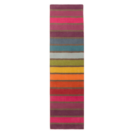 Ručně tkaný běhoun Illusion Candy Multi - 60x230 cm Flair Rugs koberce