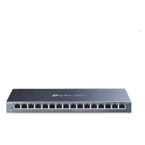 tp-link TL-SG116, 16 port, Desktop Switch, 16x 10/100/1000Mbps, 16xRJ45 ports, metalic case