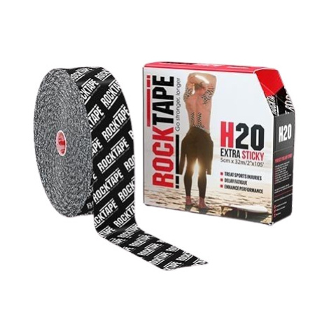 ROCKTAPE H2O Bulk kineziologická páska - design logo black 32 m