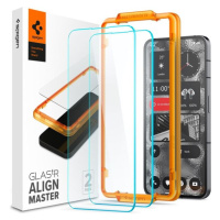 Spigen Glass tR AlignMaster tvrdené sklo Nothing Phone (2) (2-pack)