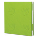 LEGO® Zápisník s gelovým perom ako klipom - svetlo zelený