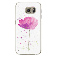 Plastové puzdro iSaprio - Poppies - Samsung Galaxy S6