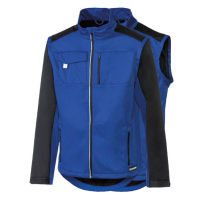 PARKSIDE PERFORMANCE® Pánska softshellová pracovná bunda (XL (56/58), modrá/čierna)