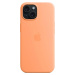Apple Originál Silikónový kryt s MagSafe pre iPhone 15 Orange Sorbet, MT0W3ZM/A