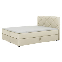 Expedo Čalúnená posteľ boxspring SCARLETT + topper, 160x200, itaka 16