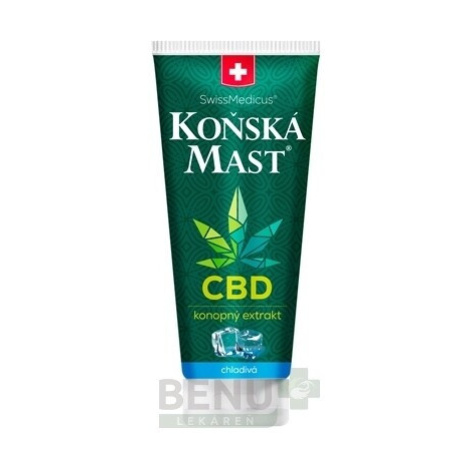 SwissMedicus KONSKÁ MASŤ s CBD chladivá 200ml