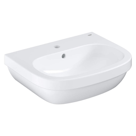 Grohe Euro Ceramic - Umývadlo s prepadom, 550x450 mm, alpská biela 39336000