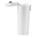 Biely cestovný termohrnček Vialli Design Fuori, 400 ml